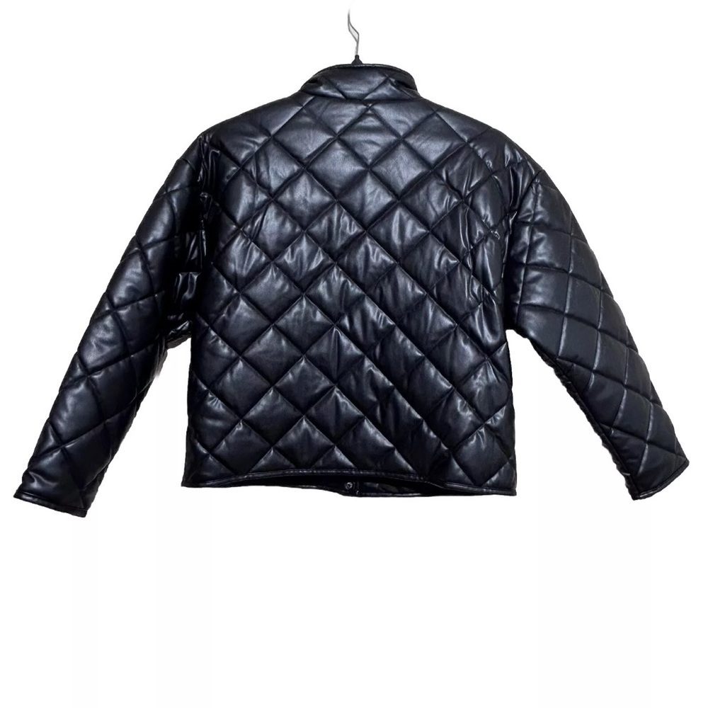 Z Supply Black Quilted Puffer Jacket - Picture 2 of 7